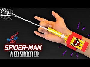 DIY Spider-Man Web Shooter Tutorial 🕷️