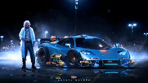 McLaren F1 Back To The Future Live Wallpaper - MoeWalls