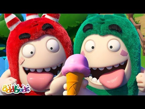 SCREAM for ICE CREAM!! 🍨🍦 | 1 Hour Oddbods Full Episodes | Funny Cartoons for Kids