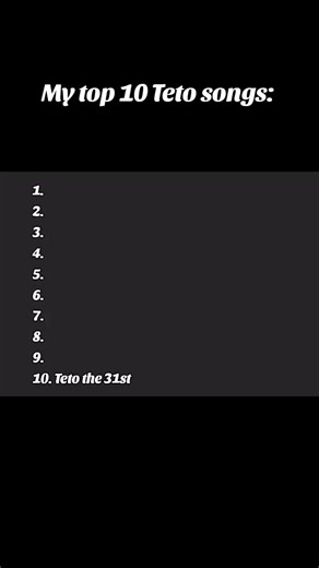 ‼️MY OWN OPINION‼️#teto #fyp #kasaneteto #vocaloid #utaloidteto #TETO #top10