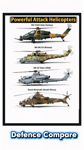 World’s Most Powerful Attack Helicopters