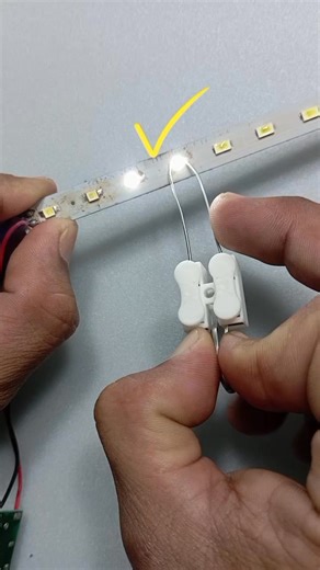 Sholeh Hartowo | Mini LED tester — quick check for live or dead LEDs. #LEDTester #Electronics #DIYElectronics #MiniTool #TechDIY | Instagram