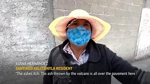 'El Popo' volcano showers towns in Mexico with ash