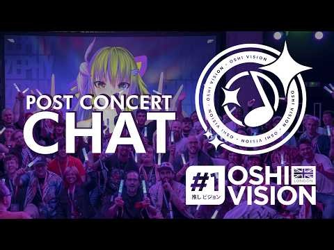【After Party】 I sang LIVE at Oshi Vision 2026 in London! 🐦💫