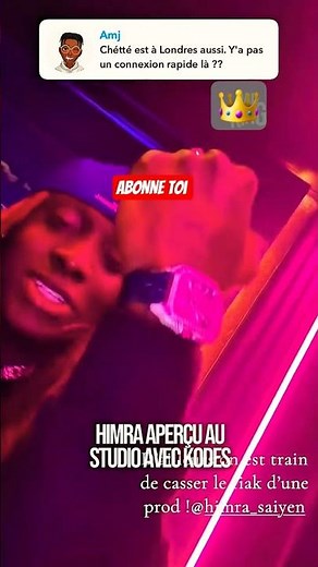 🚨 HIMRA x KODES: The explosive collaboration in London! 🇨🇮🇫🇷 #himra #rapivoire #london #abidjan #...