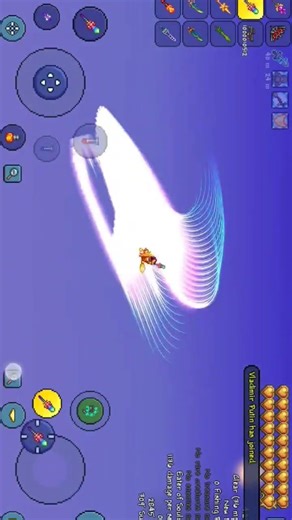 satisfying Terraria rainbow rod 🙌