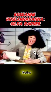867K views · 30K reactions | Gilda Radner as Roseanne Roseannadanna rants about “Mr Feder From Fort Lee, NJ” This sketch cemented Gilda as a comedy legend and showed why the original SNL cast changed TV forever. #GildaRadner #RoseanneRoseannadanna #SNL #WeekendUpdate #ClassicSNL #ComedyHistory #LoveGilda #SNL50 #ComedyLegends #ThrowbackComedy #fblifestyle | Love Gilda | Facebook