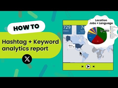 Analyze Hashtags, Keywords, and Conversations on X (Twitter)