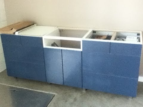 Ikea Kitchen Base Cabinets and Drawer Assembly - Tips and how-to.