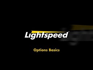 Options Basics on Lightspeed Trader