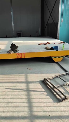 Heavy-Duty Rail Transfer Cart – Smart Industrial Material Handling Solution