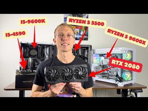 How Much CPU Does the RTX 2080 Need? 4 CPUs Tested + Crimson Desert Gameplay