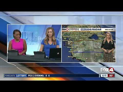 Weird objects seen falling from the sky in Florida