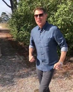 Hey everybody, tomorrow Michael D. Symon turns 50 years old. Fifty. The big 5-0. Happy early birthday 🎂 #fifty | Bobby Flay