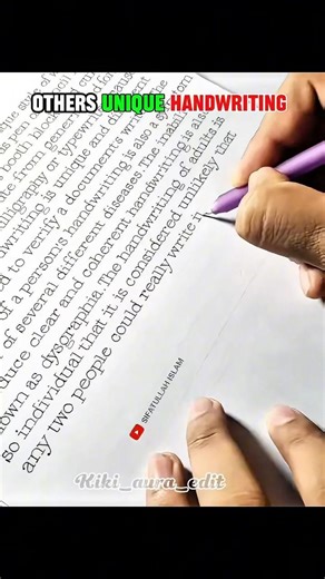 The last handwriting won the Guinness world record #handwriting #edit #trending