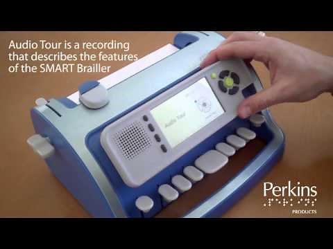 SMART Brailler: Welcome screen