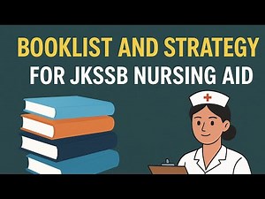 📘 JKSSB Nursing Aid Exam: Complete Booklist & Smart Strategy