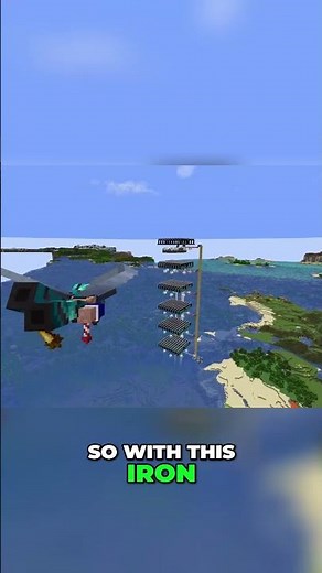 This Simple Iron Farm Beats Them All #minecraft #shorts #ironfarm