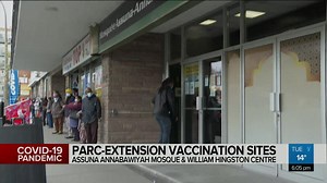 Added vaccination sites in Parc-Extension