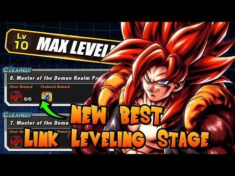MAX LINKS FASTER! STAGE 40 - 8 NEW BEST LINK LEVEL STAGE IN DOKKAN [Dokkan Battle]