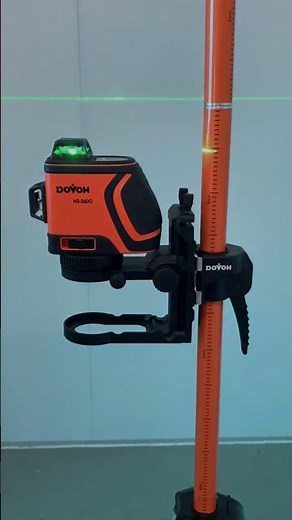 How to Use Telescoping Laser Level Pole with Tripod | Dovoh DP3700 #dovoh #pole #constructiontool