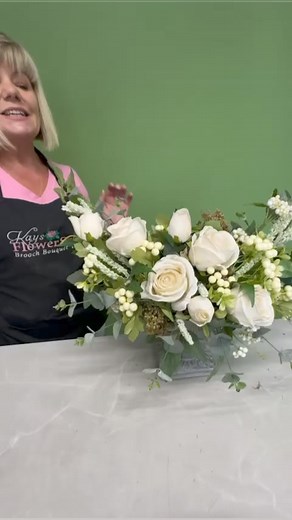 1.5K views | Next Monday our silk flower arranging program starts....