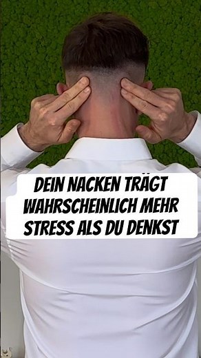 Your neck probably carries more stress than you realize.