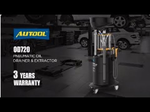 AUTOOL OD720 Pneumatic Waste Oil Drainer & Extractor