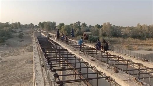 5K views · 80 reactions | Construction of Bridge #Bridge #construction | Amazon Engineering | Facebook