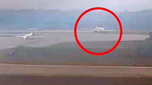 New footage shows Boeing 737 skidding off runway in Houston