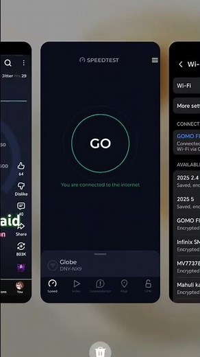 GOMO Fiber Speed Test