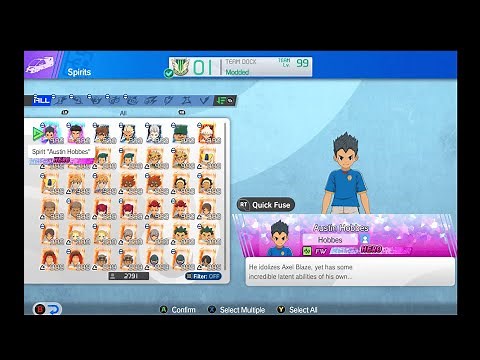 Inazuma Eleven Victory Road (All Platforms) Cheats - Max Items, Character & Currency