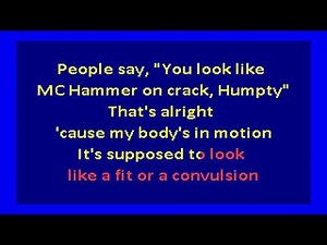 Digital Underground – The Humpty Dance (karaoke)