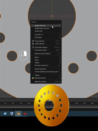 📢 Criando furos em um disco de forma bem prática no Blender 3d. Lembrando que é possível seguir esse tutorial em todas as versões de Blender (2.79 até a mais atual 5.0). 👍 Curte! 👉 Compartilhe! 👉 INSCREVA-SE #paulofabreu #blender #DiscocomFuros #Blendertutorial #Disco
