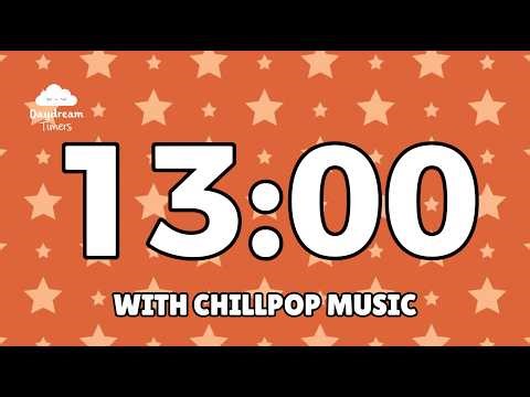 13 Minute Classroom Timer with Chillpop Music ⭐ Calming Star Background