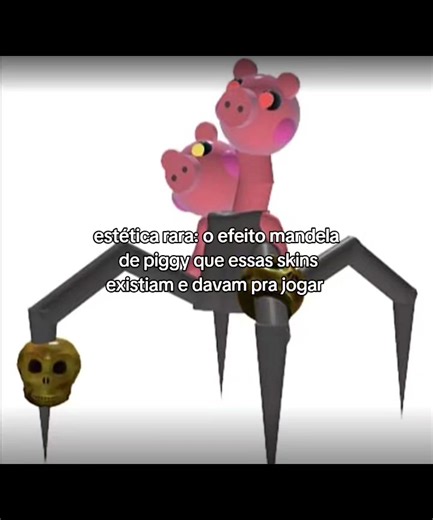 Efeito Mandela em Piggy: Skins Raras e Glitches
