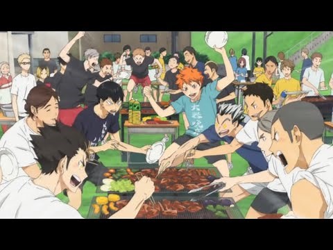 haikyuu dub but it's the bbq episode