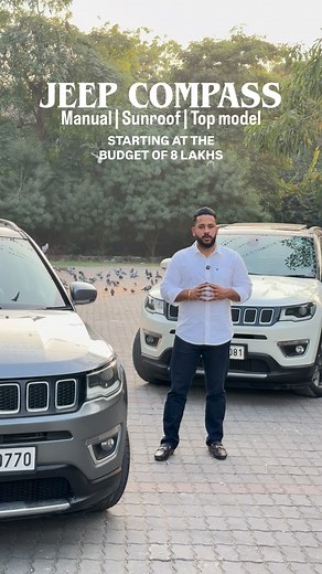 SATGURU MOTORS BRINGS YOU A POWERFUL OFFER 🚙🔥 TWO JEEP COMPASS AVAILABLE FOR SALE • Diesel • Manual • Panoramic Sunroof • Years: 2018 & 2019 Perfect condition, premium features & fully inspected. Call now for bookings and more information! ⸻ 📍 Location: I-6/16, Ground Floor, Rohini Sector-16, Delhi ☎️ 8595018443 | ☎️ 8826400607 | ☎️ 9650526900 Follow @satgurumotor_rohini 👈 PAN INDIA Loan | PAN INDIA NOC | PAN INDIA Transport Available ⸻ Hashtags #JeepCompass #CompassForSale #DieselSUV #Panor