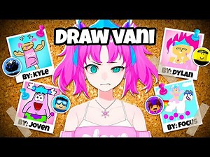 Drawing YOUTUBERS in ROBLOX DRAW ME..