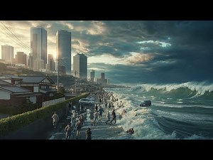 Japan Tsunami 2025 | Real AI Footage of July 30 Disaster | Emotional 2-Min Documentary
