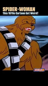 The 70s Spider-Woman cartoon was so strange! But I loved it as a kid. #spiderwoman #70scartoons #saturdaymorningcartoons #starwarsparody #chewbacca | stardaze.80