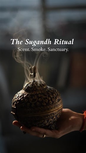 Ritualistic on Instagram: "“Sugandh” means fragrance, and at Ritualistic, we see it as more than just a scent, it’s an experience, a ritual. ✨ Sugandh Sutra is our way of bringing back the ancient art of aromatic rituals into modern living. Handcrafted with Himalayan cedar wood chips and paired with a natural soapstone burner, it helps you create mindful moments through scent. Light it before bed to unwind, let it fill your living space with calm, or use its smoke to subtly perfume your clothes 