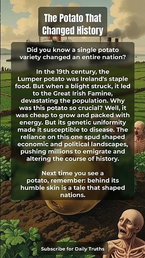 The Potato That Changed History