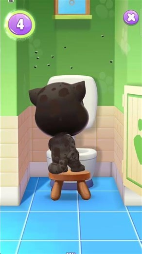 Tom needs to pee#funny #trending #cat #viralshort