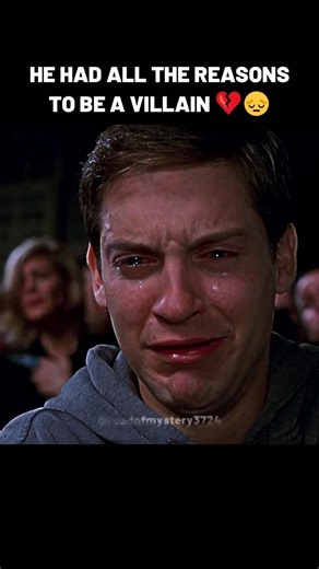 HE HAD THOUSAND REASONS TO BE A VILLAIN 💔 #shorts #spiderman #peterparker #tobeymaguire