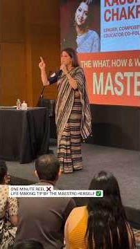Kaushiki Chakraborty sharing tips for music students | kaushiki Chakraborty teaching music