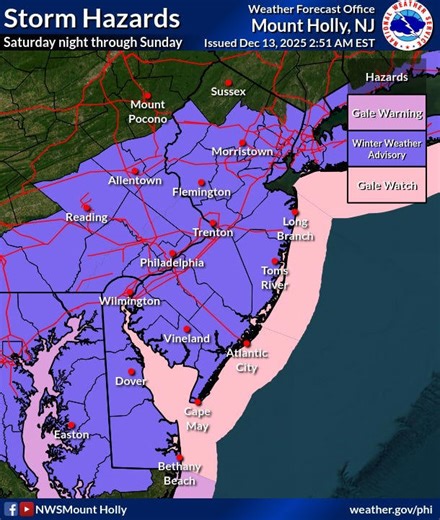 How much snow will we get? Delaware under winter weather advisory