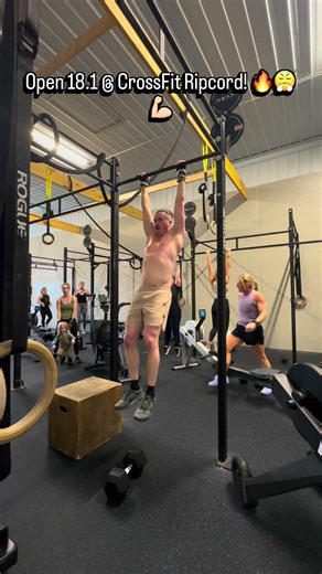 CrossFit Open 18.1 Benchmark at Ripcord! A very fun yet tough test of stamina and skills! 😤🤙🏻🔥