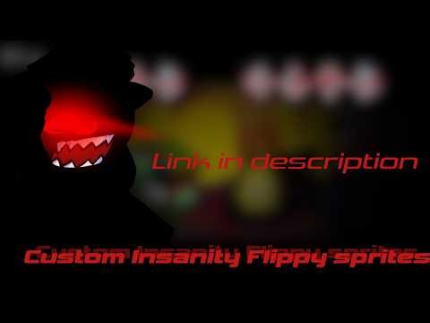 Custom Flippy Insanity sprites for Overkill (FNF Flippy Flipped Out Revamp) #fnf #flippyhtf #fnfmod