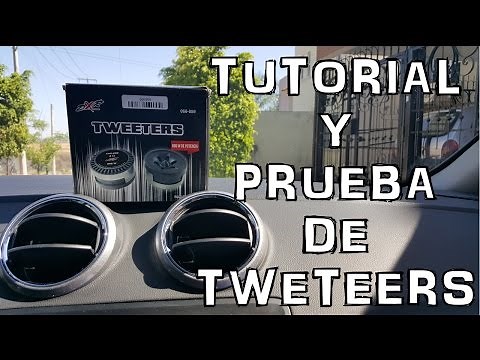 Como Conectar Tweeters | Prueba de Sonido | Tutorial | Car Audio